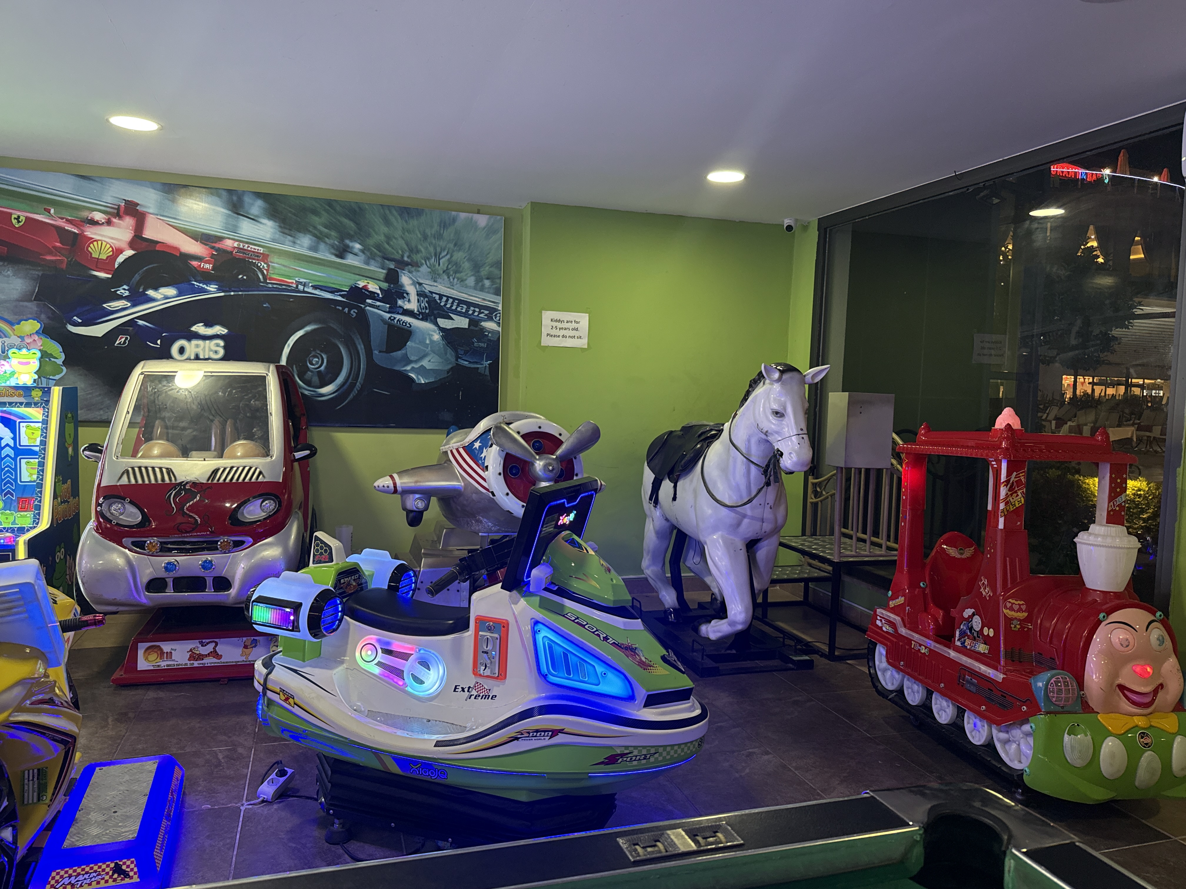 Kids area at Green Nature Arcade in Marmaris