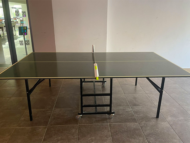 Table tennis area at Green Nature Arcade in Marmaris